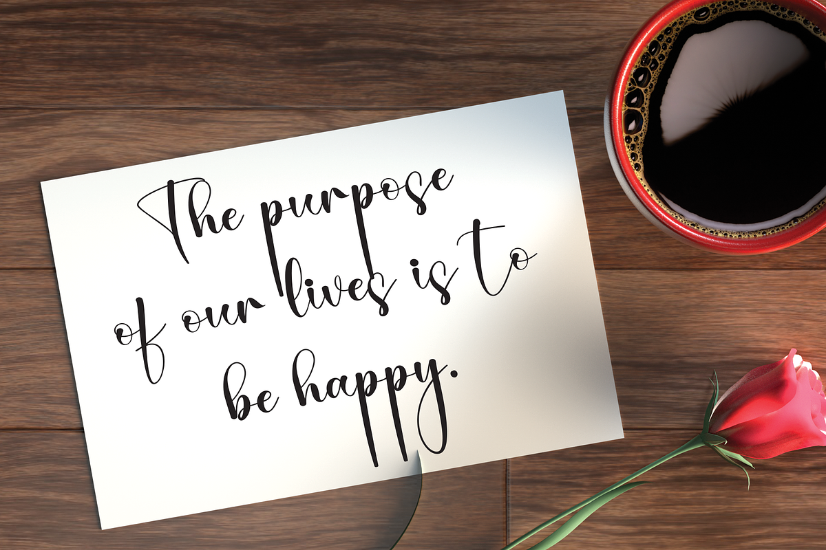Greatings | Script Font, a Handwritten Font by Scratchones (Photo 3 of 9)