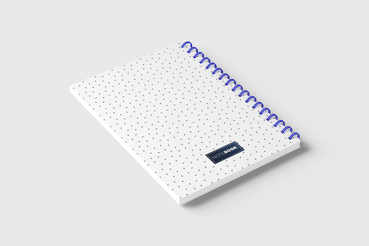 Notebook Spiral A4, a Print Template by AlkStudio (Photo 5 of 8)