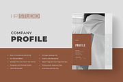 Company Profile Template, a Brochure Template by HR Studio (Thumbnail 1 of 11)