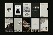 ZORA | Instagram STORIES Bundle, a Social Media Template by The Aesthetic Studio (Thumbnail 10 of 10)