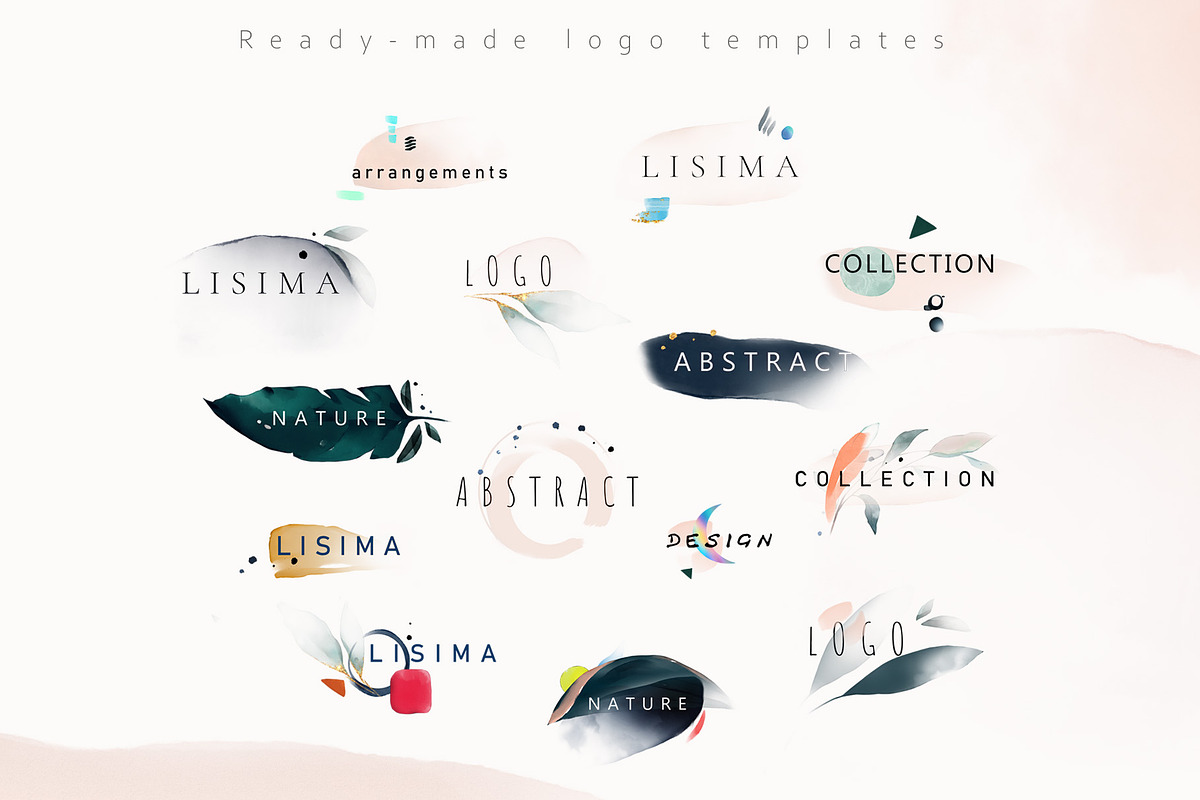 Watercolor art collection, an Object Graphic by Lisima (Photo 10 of 14)