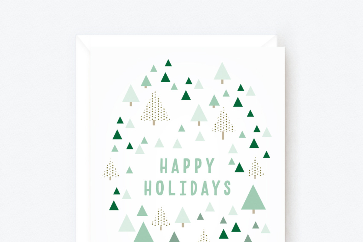 Printable Winter Holiday Cards, a Card Template by MoLa (Photo 4 of 5)