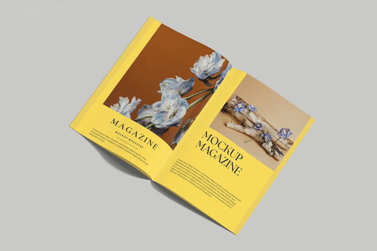 A4 MAGAZINE MOCKUP, a Books & Magazine Mockup by safrizalstudio (Photo 3 of 4)