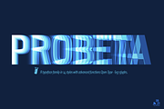 Probeta Sans Bold & Italic -4 fonts, a Sans Serif Font by deFharo (Thumbnail 8 of 8)