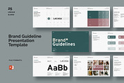 Brand Guidelines Presentation, a Presentation Template by Dream-Lab (Thumbnail 1 of 11)