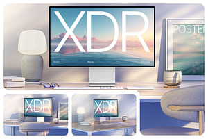 Apple XDR Monitor Mockup
