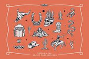 Western Badges and Objects, an Illustration by cd-design.co (Thumbnail 5 of 8)