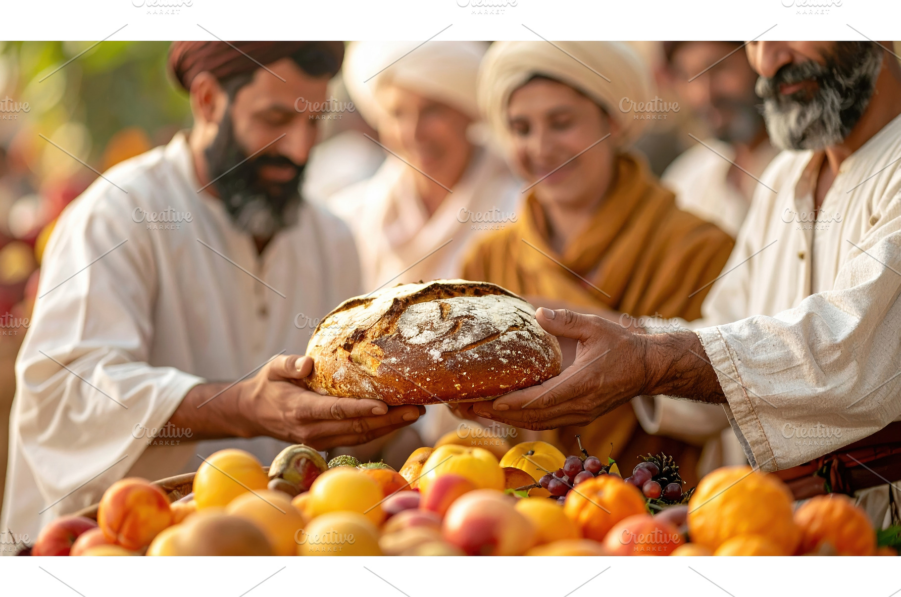 Three men wearing turbans passing a, a Person Photo by Igor Tichonow
