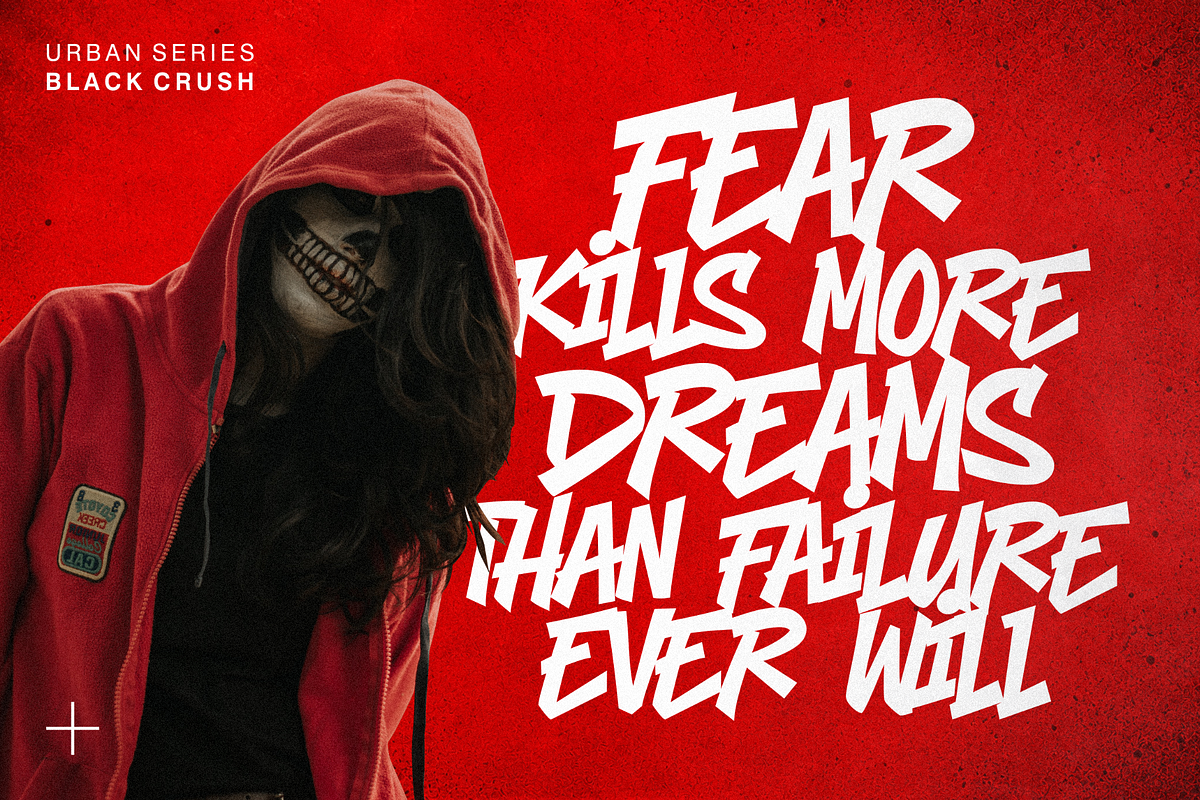 Black Crush – Aggressive Font, a Font by figuree studio (Photo 10 of 10)