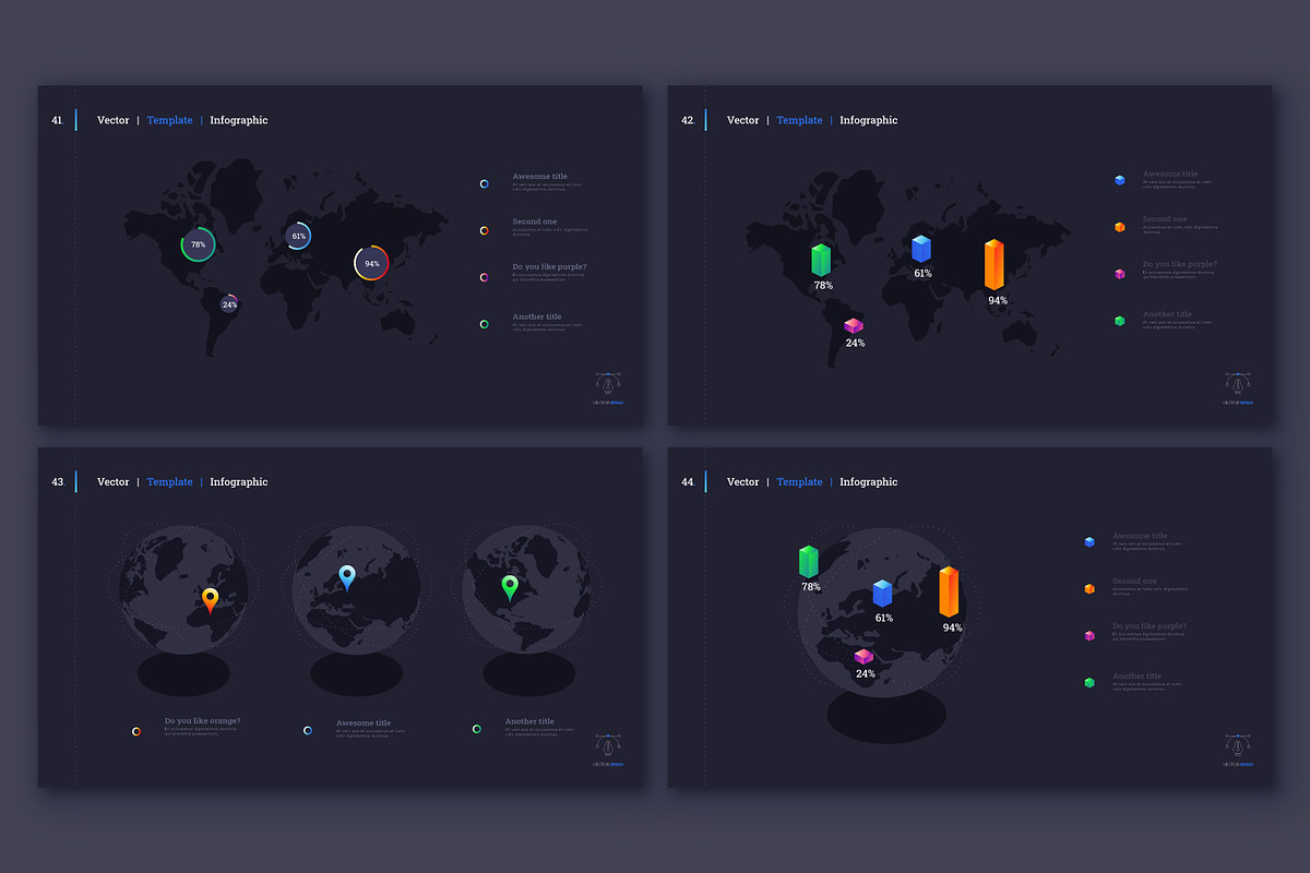 Premium Quality Vector Infographics, a Presentation Template by Alexey Yarkin (Photo 30 of 34)