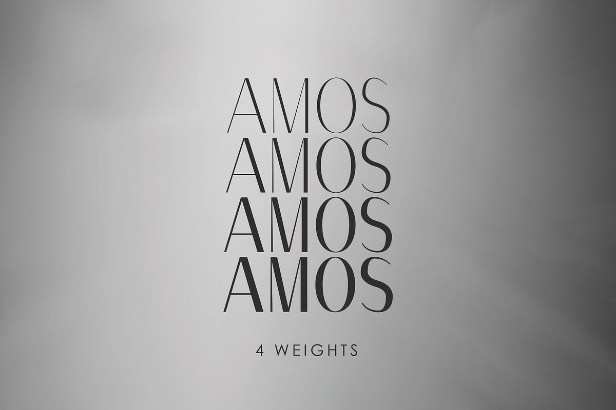 AMOS: A Modern Sans Serif preview 3