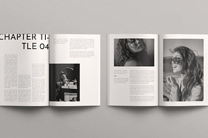 Interactive EBook Template Design