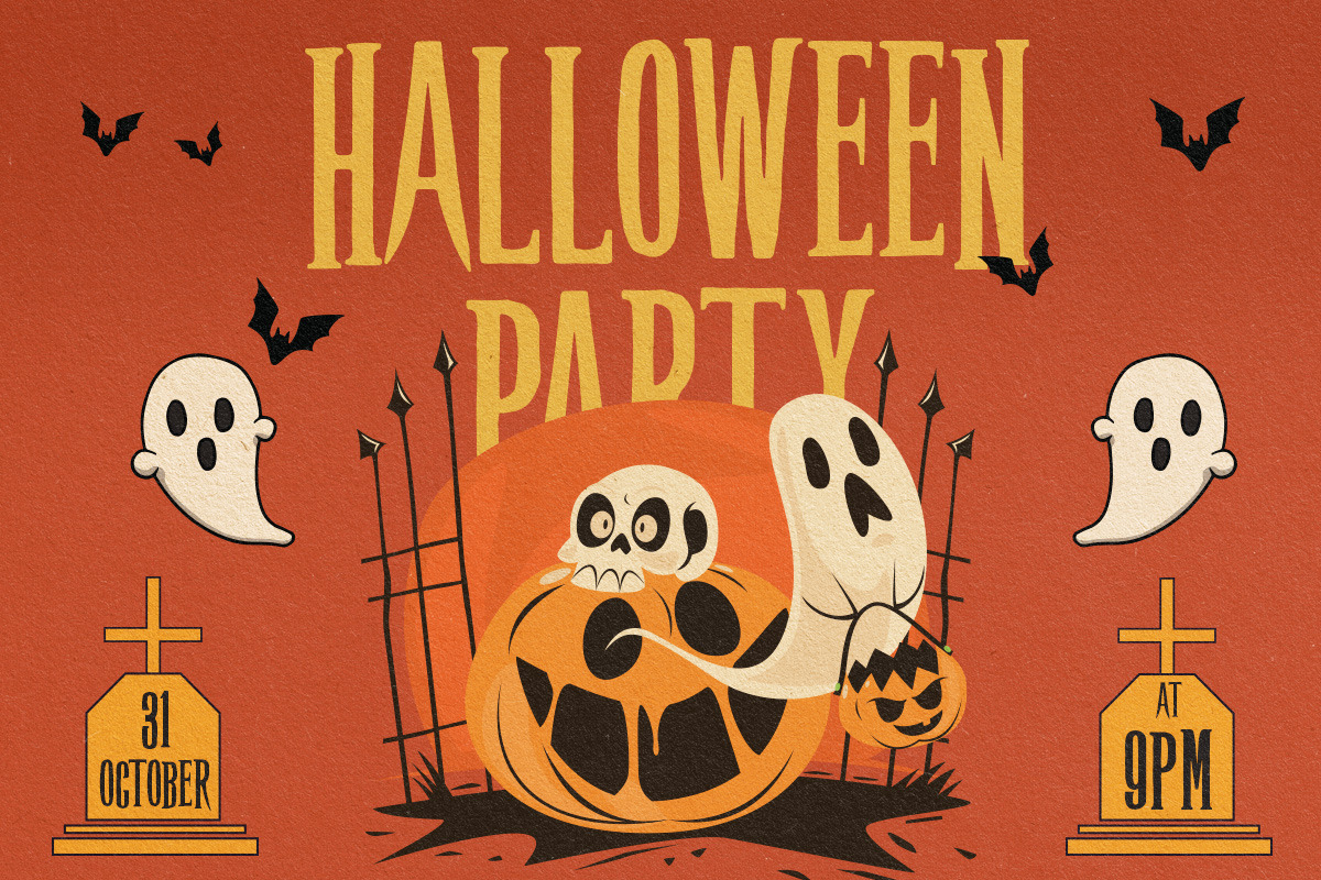 Gravard - Halloween Font, a Serif Font by Rillatype (Photo 2 of 8)