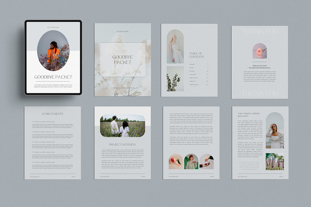 Client Goodbye Packet Canva Template, a Magazine Template by Sierra Creative Studio (Photo 6 of 12)