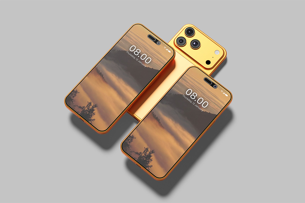 iPhone 17 Pro Max Mockup - 10 Scenes, an iPhone Mockup by Graphiculon (Photo 10 of 11)