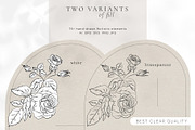 Minimalistic Line Art Roses, a Decorative Illustration by La Petite Line Art (Thumbnail 7 of 12)