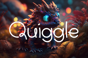 Quiggle font