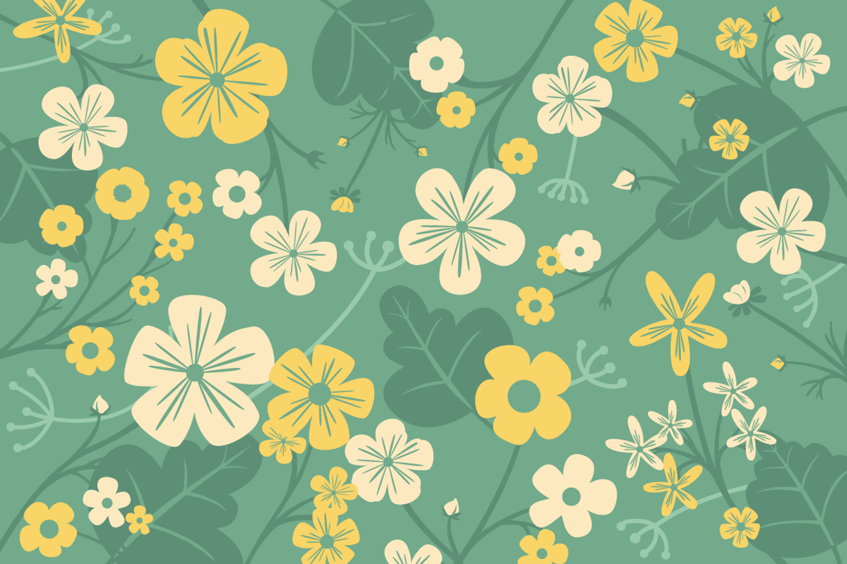 Vector Illustrated Floral Pack, an Illustration by Boelter Design Co (Photo 2 of 6)