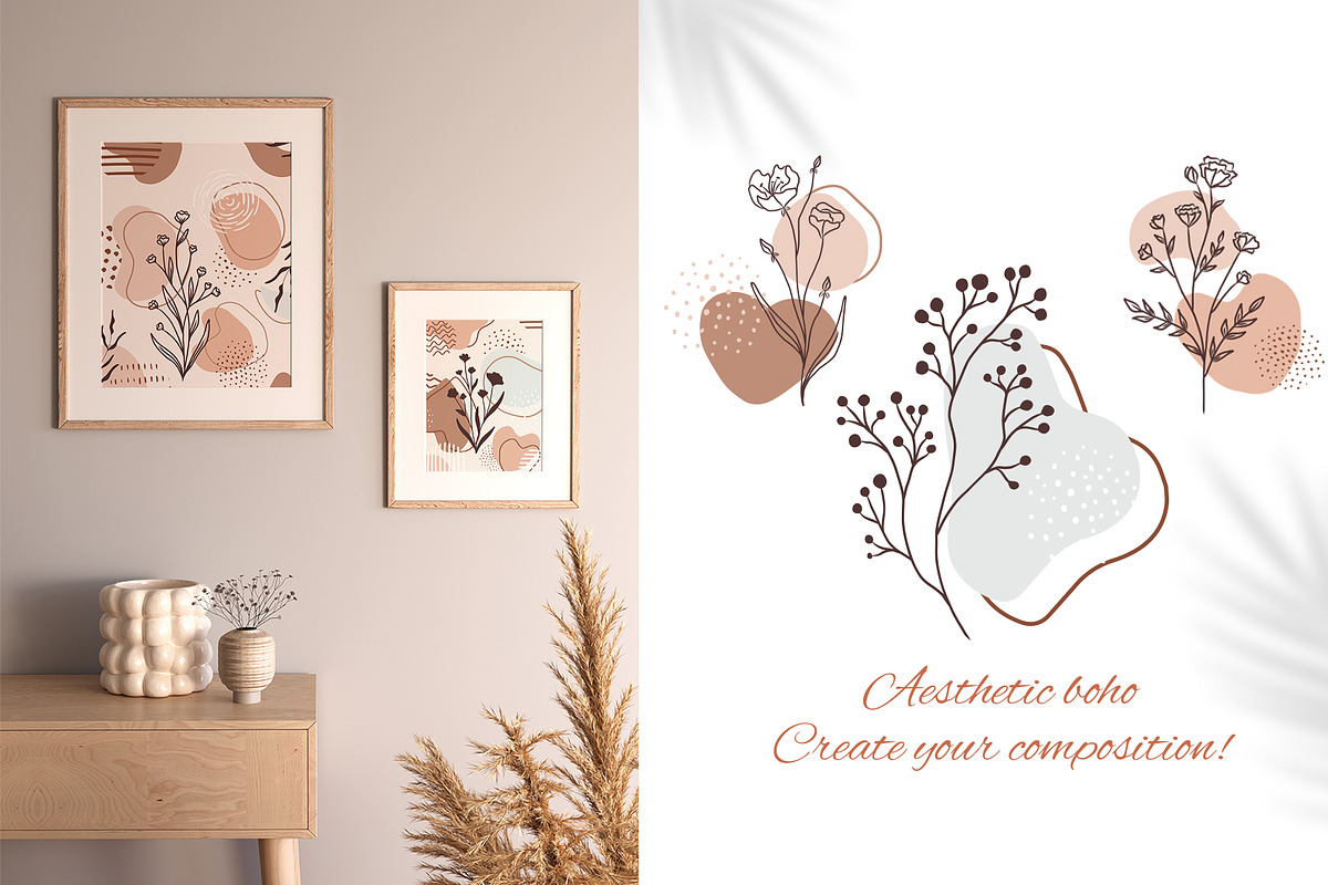 Aesthetic boho art, a Decorative Illustration by roskque (Photo 6 of 15)