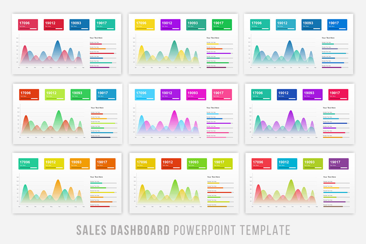 Sales Dashboard Powerpoint, a Presentation Template by Brandearth RRGraph (Photo 5 of 6)