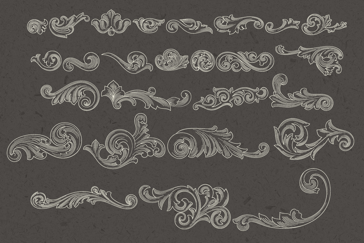 Engraver Font preview 4