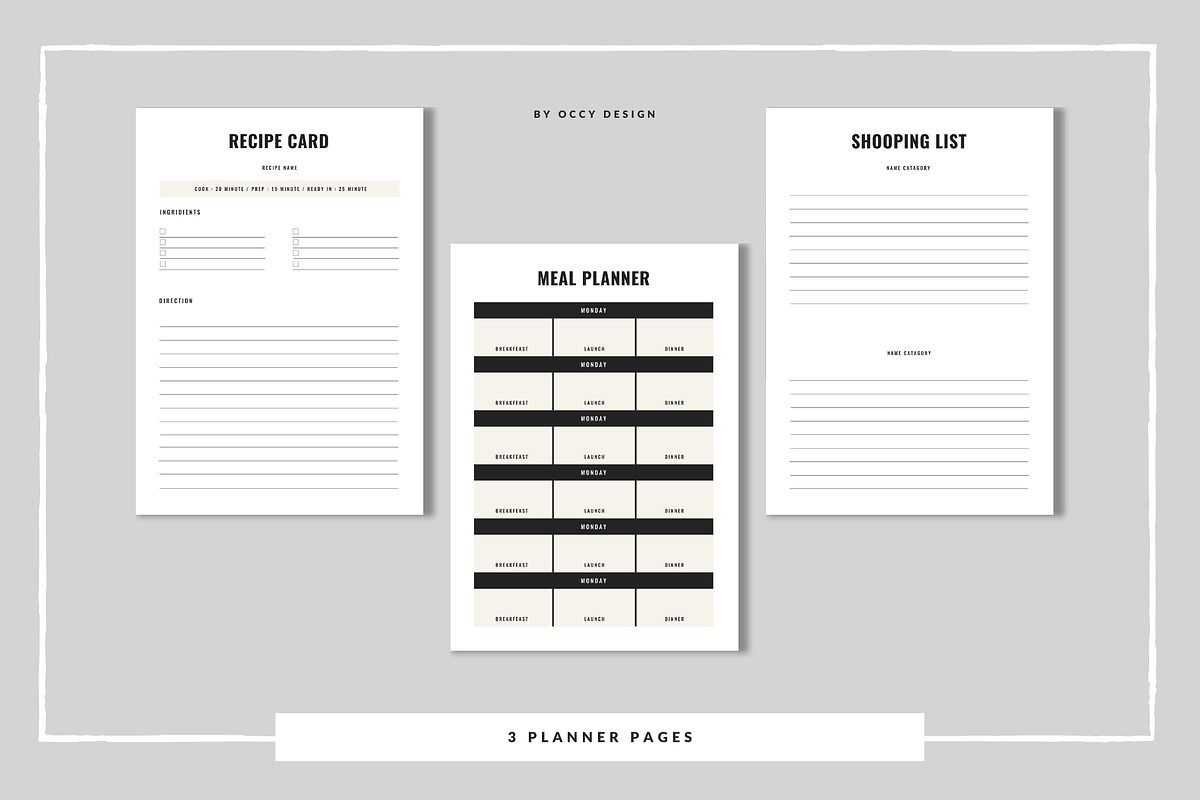 Canva Recipe Book / Cookbook, a Brochure Template by Occy Design (Photo 12 of 12)