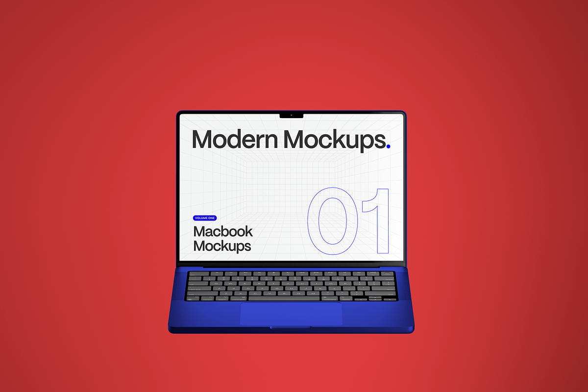 Minimal Macbook Mockups Vol 1, a Mac Mockup by Modern Mockups (Photo 6 of 17)