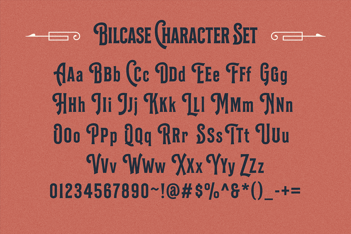 Bilcase Font and Extras preview 5