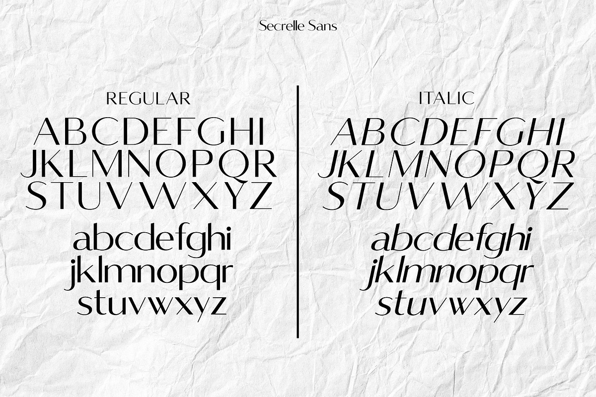 Secrelle Sans, a Sans Serif Font by Prestige Artsy Studio (Photo 7 of 9)