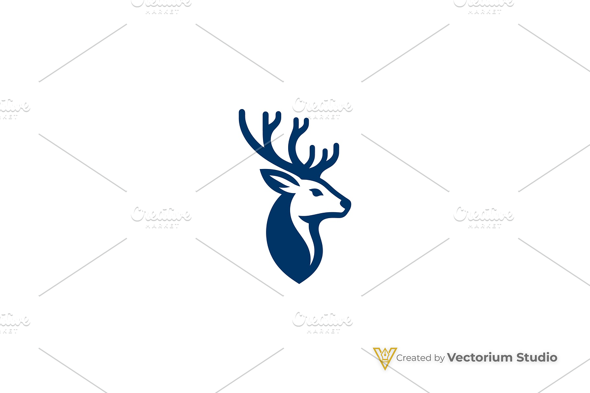 Modern Deer Geometric Logo, a Branding & Logo Template by Vectorium Studio (Photo 7 of 12)