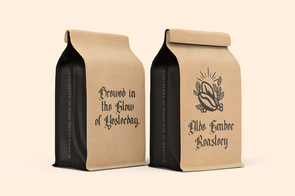 Moctavo - Blackletter Gothic Font, a Blackletter Font by Randi Irvan | Rvandtype (Photo 3 of 11)