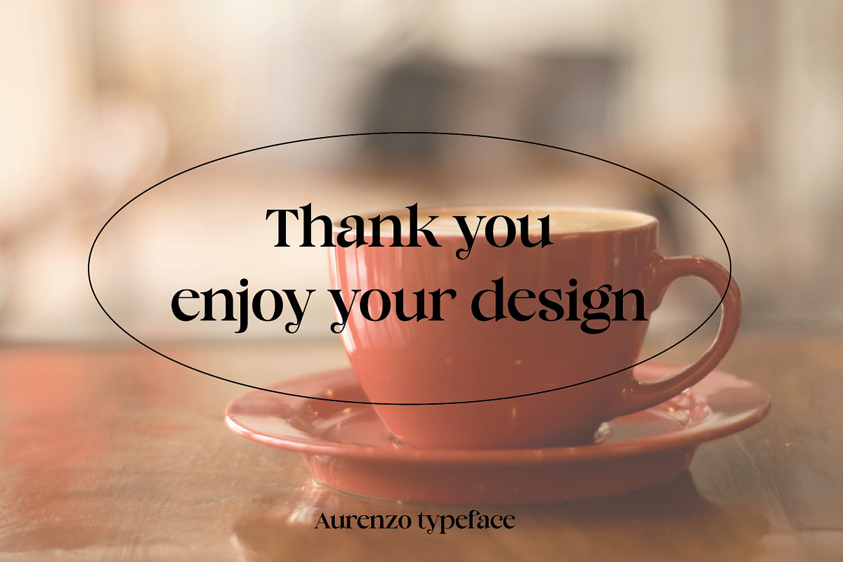 Aurenzo | Classic Serif Typeface, a Serif Font by Artdez (Photo 2 of 4)