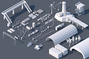Roads, Rooftop & Street Elements, an Architecture 3D Model by multimedia4ds (Thumbnail 3 of 13)