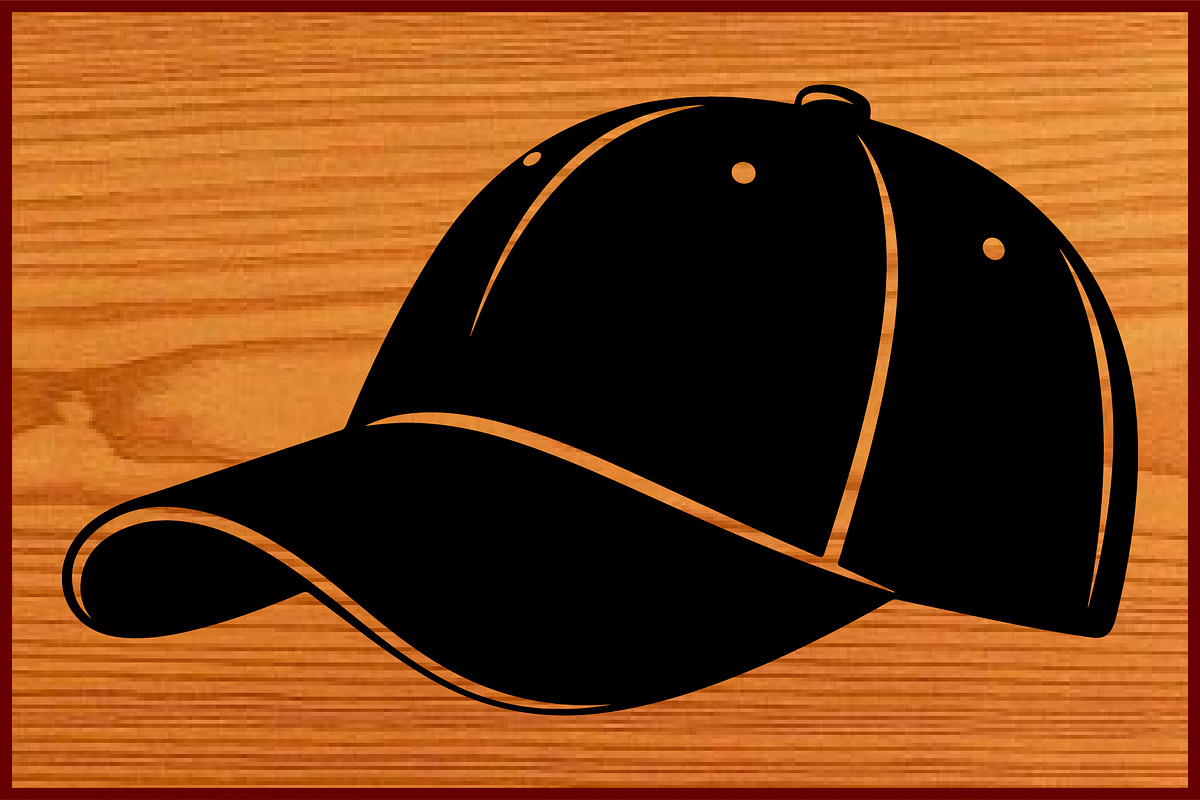 20 Baseball Cap Silhouette Puzzle Se, an Illustration by yasushie (Photo 2 of 4)