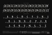 Doverise Typeface, a Blackletter Font by alit design (Thumbnail 12 of 20)
