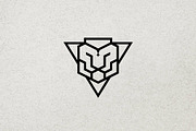 Geometric Triangle Lion Logo, a Branding & Logo Template by Luxury Logos (Thumbnail 4 of 4)