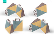 Paper Bags 2 Mock-up, a Packaging Mockup by BlackMocca (Thumbnail 4 of 8)