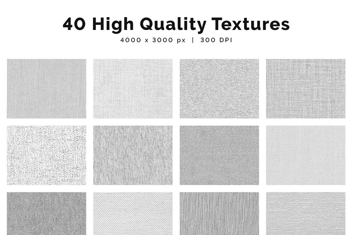 40 Fabric Textures, a Texture Graphic by Limitless Design (Photo 2 of 7)