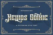 Hellios Gothic - Blackletter Font, a Blackletter Font by StringLabs (Thumbnail 1 of 13)