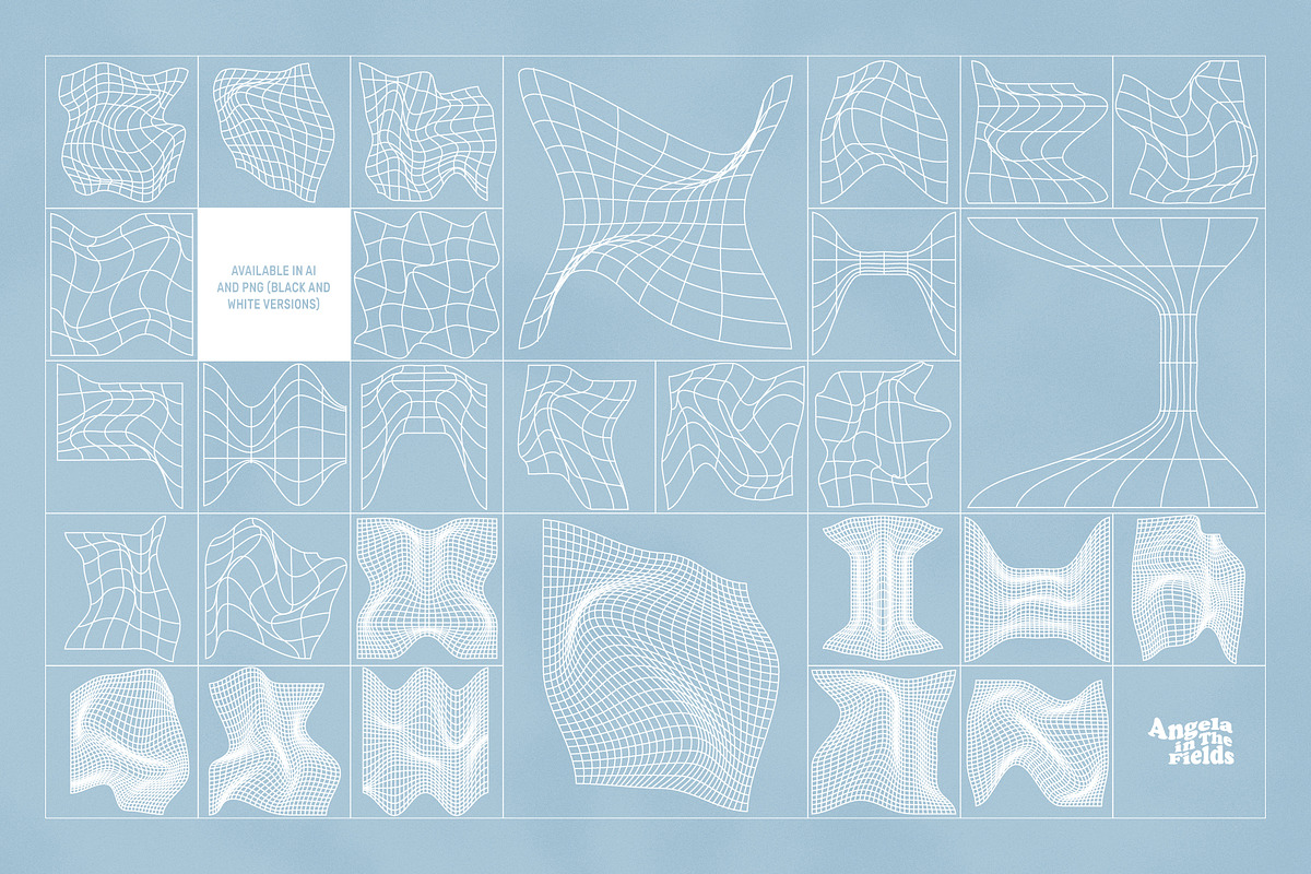 3D Loops & Grids, an Object Graphic by angelainthefields (Photo 8 of 10)