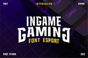 INGAME - A Sporty Font, a Font by Vroz Studio (Thumbnail 2 of 9)