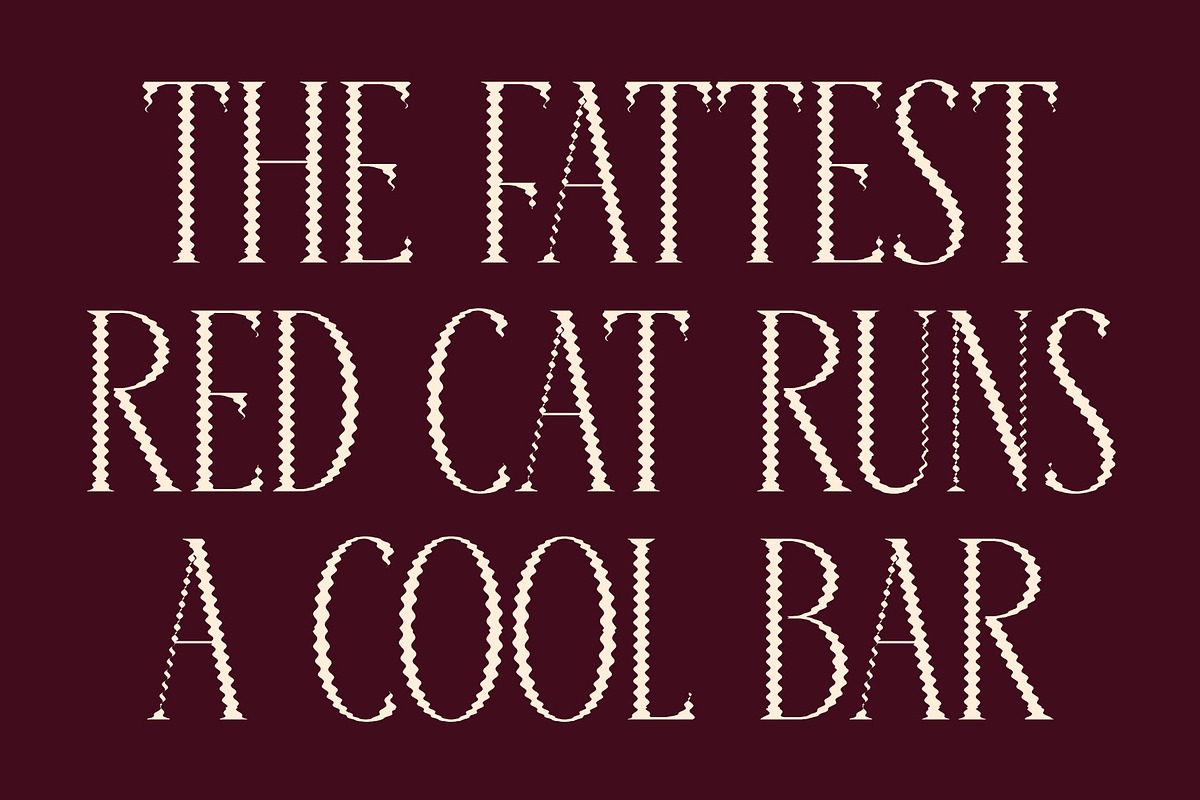 Baige Distort, a Serif Font by Craft Supply Co. (Photo 5 of 8)