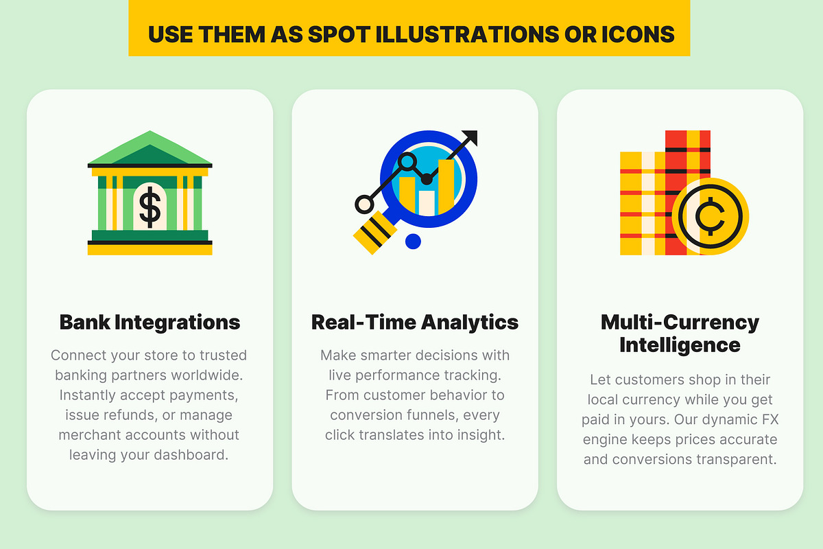 E-Commerce Illustration Pack 1, a Duotone Icon by Dylan Abuel (Photo 3 of 6)