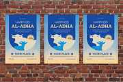 Eid Al Adha Flyer Set, a Flyer Template by Aiyari Graphic (Thumbnail 3 of 3)