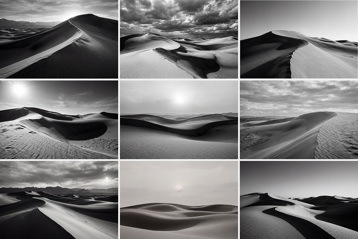 Minimalist Sand Dunes Backgrounds, a Background Graphic by PopotLane (Photo 4 of 7)
