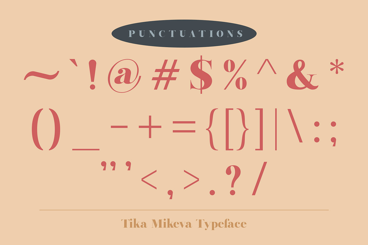 Tika Mikeva - Elegant Serif Typeface, a Serif Font by Morisco (Photo 9 of 10)