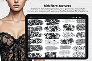 145 Lace & Mesh Procreate Brushes, a Brush Add-On by Selentaori Studio (Thumbnail 7 of 10)