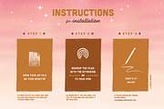 Retro Sign Toolkit for Procreate, a Brush Add-On by Aurelie Maron (Thumbnail 7 of 7)