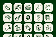 Biotechnology Doodle Icon Set, an Outline Icon by Vectors Market (Thumbnail 8 of 8)