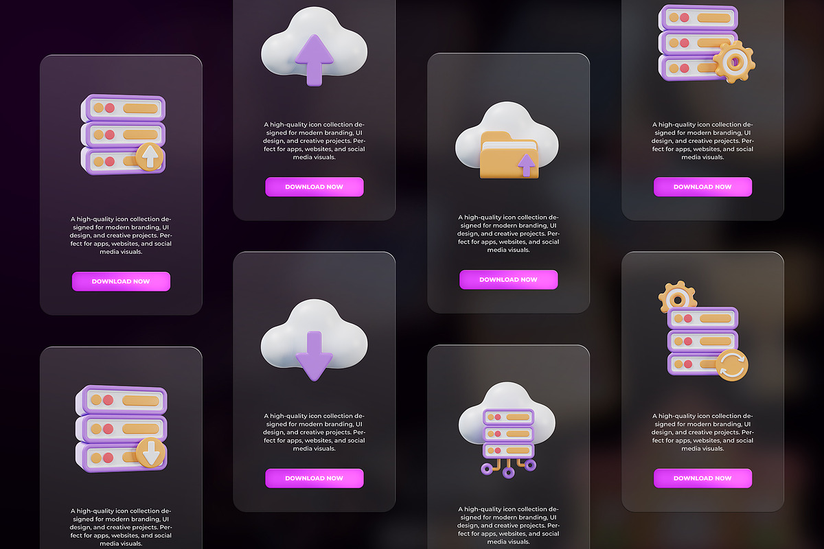 Big Data & Data Science 3D Icon, an Object Graphic by Artnivora.Std (Photo 3 of 4)